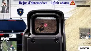 Course poursuite, refus d&rsquo;obtemp&eacute;rer&hellip; et interpellation muscl&eacute;e avec la BRAVM   Arma 3 RP   Moth RP