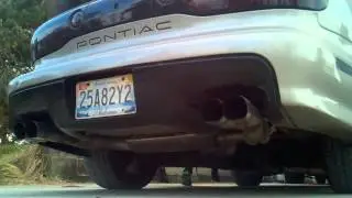 Trans Am, LS1, cam, borla exhaust with cutout