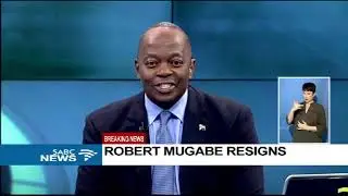 An emotional Pastor Evan Mawarire, celebrates Mugabe's resignation