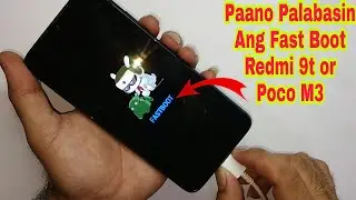 How To Fast Boot Redmi 9t & Poco M3 When Facing To Death or Dead Boot  After Restart!See Full Video.