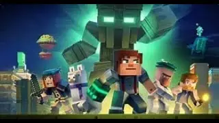 Playing Minecraft Story Mode S-2 for the first time #1