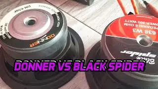 TES SPEAKER BLACKSPIDER DAN DONNER MANA YG LEBIH BAGUS...???