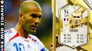 ZIZOU ⭐ 94 MID ZIDANE PLAYER REVIEW - FIFA 23 ULTIMATE TEAM