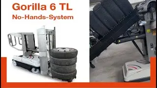 Regalbedienger&auml;t zur Reifeneinlagerung - 5 m Arbeitsh&ouml;he - Gorilla 6TL - IREGA