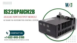 GE IS220PAICH2B - Analog Input/Output Module