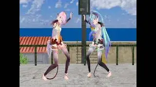 MMD Shoujo Misui Miku & Luka Append