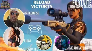Reload Squad Victory Team Flourish New Chapter #fortnite #gaming #asherclantv