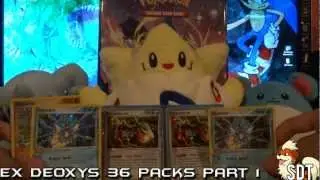 Opening an EX Deoxys Booster Box!!! AWESOME PULLS (1/5)