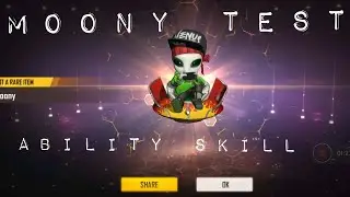 FREE FIRE NEW PET MOONY ABILITY TEST || MOONY PER SKILL TEST || FREE FIRE 🔥🔥 ! @ TDG GAMING 2.0 🥳