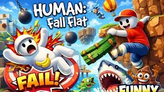 Human Fall Flat 😂 Most Funny Level Ever! 🌍