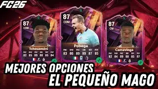 BEST OPTIONS for the NEW EVOLUTION OF THE LITTLE WIZARD in EA FC 26!! CAMAVINGA EVO!!