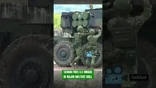 Taiwan Fires U.S. HIMARS in Massive Military Drill 2025 #militarytech #militaryshorts #military