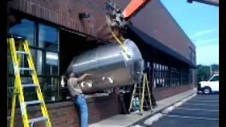 Iron Hill, Maple Shade new fermenter install 2