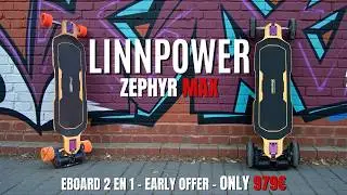 LINNPOWER ZEPHYR MAX Review - &iquest;El MEJOR Skate El&eacute;ctrico Calidad-Precio? (OFERTA LANZAMIENTO)