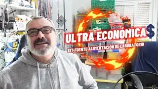 KIT FUENTE ALIMENTACION DE LABORATORIO ULTRA ECONÓMICA⚡RIESGO ELÉCTRICO⚡