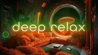 CALMING SPACE AMBIENT : Soft Orange Retro Lounge Atmosphere — 8 Hours — Ilyra Garden Relax Room