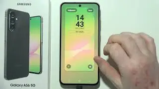 SAMSUNG Galaxy A56 5G: How to Change Lock Screen Clock Style