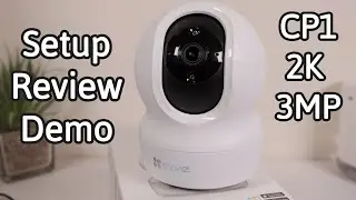 EZVIZ CP1 2K Smart Home Security Camera Setup & Review