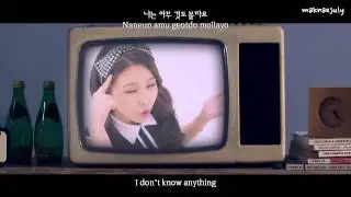FIESTAR   I Don't Know MV English Sub + Romanization + HangulHD