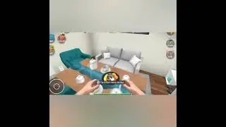 Projector House || House Flipper Simulator || Crazy Gaming || #shorts