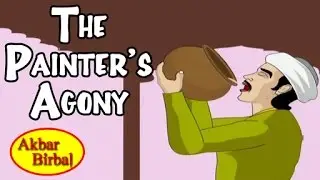Akbar Birbal Tales In English | The Painter's Agony | English Animated Stories For Kids