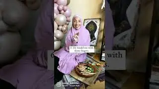Eating like the prophet Muhammad ﷺ | Zainab_ fit for Allah