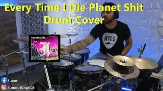 Every Time I Die - Planet Shit - Drum Cover// 4k