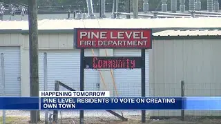 Pine Level residents to vote Tuesday on creating town