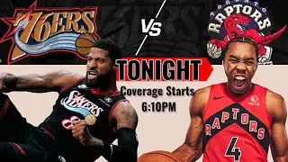 🔥 LIVE: Sixers vs Raptors Reaction &mdash; Play-by-Play With Me! 🔥
