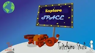 Animation At Work 2022 Explore Space | Twitchymo Studio