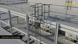 Quick & Easy Installation: Kite's Galvanised Access Ladder System&mdash;No Welding Required!