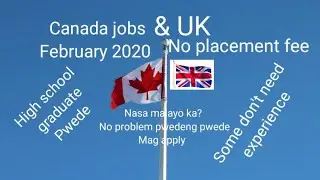 Canada & UK jobs February 2020