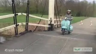 2Twenty electric scooter in the Netherlands (45km/h model)