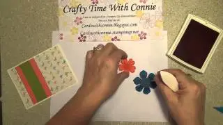 Stampin Up Beautiful bunch Stamp set & Flower Shop Stamp Set