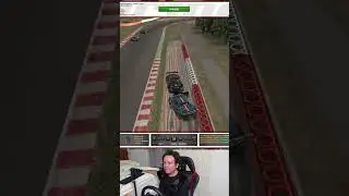 Primeira volta ca&oacute;tica em Spa!  #simracing #brasil