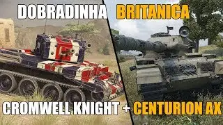 GAMEPLAY CENTURION AX + CROMWELL KNIGHT - WORLD OF TANKS