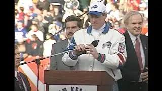 Jim Kelly Wall of Fame Ceremony