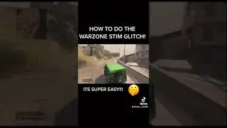 How to do the Call Of Duty Warzone Stim Glitch (super easy!!)#short #howto #warzone