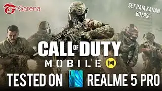 TEST CALL OF DUTY MOBILE ON REALME 5 PRO | REALME 5 PRO GAMING TEST