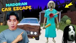 Mad Granny Horror Game Train Escape 