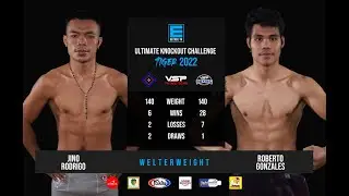 Ultimate Knockout Challenge: Tiger 2022 | Rodrigo vs Gonzales FULL FIGHT