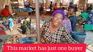 NIGERIAN RURAL MARKET: THIS MARKET HAS JUST ONE BUYER/ FOODSTUFF PRICE IN NIGERIAN RURAL MARKET