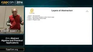 CppCon 2016: Robert Ramey &ldquo;C++, Abstract Algebra and Practical Applications