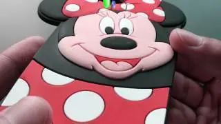 minnie mouse 3d iphone case / 3d mouse case - production order sample