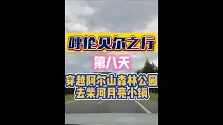 #呼伦贝尔 #海拉尔 #阿尔山 #柴河月亮小镇 #旅行vlog 回程穿越阿尔山森林公园，去一趟柴河月亮小镇