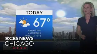 Cooler than normal all weekend for Chicago
