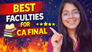 Best teachers for CA Final || @CARashiRenwal #charteredaccountant #cafinal #trending 