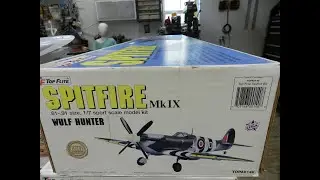 SPITFIRE By TopFlite Balsa Kit Rare find