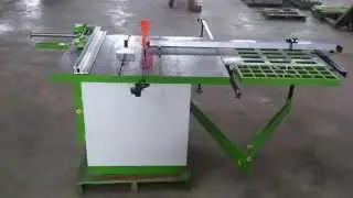 14 inch tilting arbor table saw with sliding table