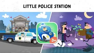 Little Police Station 🚓 New action game app for kids (by Fox & Sheep)